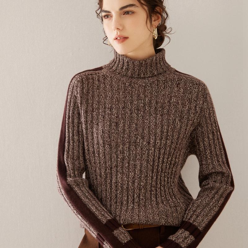 Женский кашемировый свитер Qinghe cashmere 100% кашемир женский осенне-зимний кашемировый пуловер мягкий и теплый