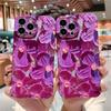 Чехол для телефона с масляной краской в стиле ретро и цветком для Iphone 14pro Max 13 12 11 Pro Max 14 Plus, защитная мягкая задняя крышка с защитой от ударов камеры