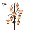 Solar Tree Stake Lights Christmas Lights, Outdoor Waterproof LED Pathway Winter Garden Accents Lamps for Yard Lawn Patio, Holiday Landscape Decoration