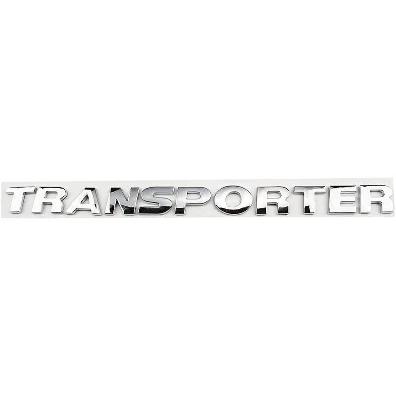 Car ABS Trunk Letters Words Logo Badge Emblem Decals Sticker For Volkswagen VW TRANSPORTER T4 T5 T6 T7 T8 Styling Accessories zf0