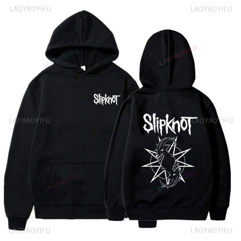 Подготовься к Hell Tour Рок-Мужская Толстовка Модные Удобные Свитшоты S-Slipknots Верхняя Одежда С Принтом Хеви-Метал Уличная Одежда