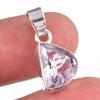 Natural Pink Amethyst Gemstone 925 Solid Sterling Silver Jewelry Pendant 1" Q9P05