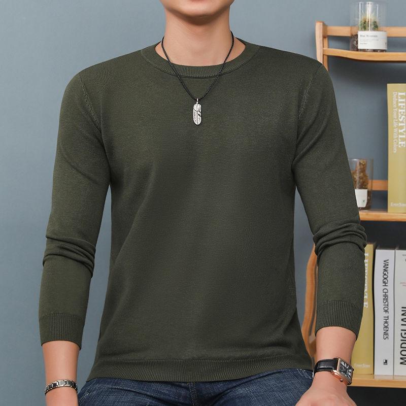 Зимний толстый теплый свитер, мужская брендовая одежда, мужские свитера, приталенный пуловер, мужской трикотаж