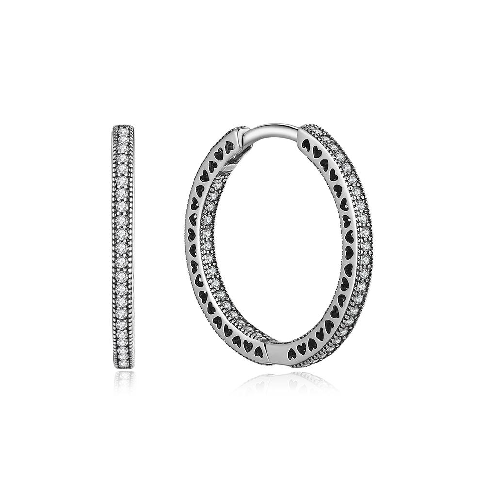 Серьги из стерлингового серебра 925 пробы 2025 г., серьги-гвоздики, серьги-кольца с кристаллами для женщин, серьги-пусеты из розового золота, серьги с короной, сердцем, символом бесконечности, пчелой, ювелирные изделия