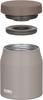 Thermos Vacuum Insulated Soup Integrated All Parts Dishwasher GG Jar, 300ml, Greige, Gasket, Safe, JEF-300