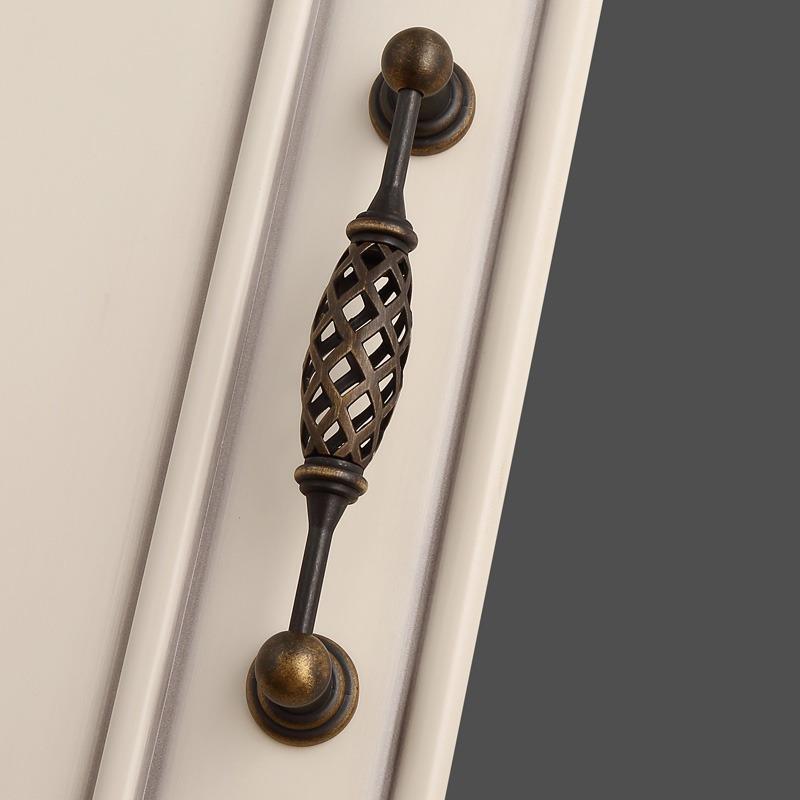 European Antique Kitchen Door Furniture Handles Vintage Cupboard Drawer Wardrobe Cabinet Pulls Handles & Knobs