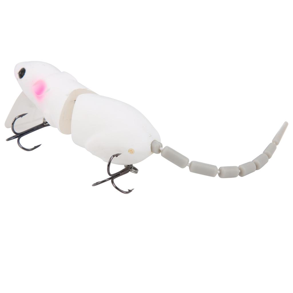 Искусственная приманка в форме мыши для симуляции, рыболовные аксессуары с тройникамиB