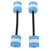 Плавающие штанги 2 шт. бытовые синие утолщенные плавательные водные гантели для взрослых