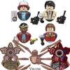 Promotions! 4Pcs/Set The Horrible Movie Dustin Mike Vecna Will Eleven Model Figure Blocks Construction Bricks Toys For Children