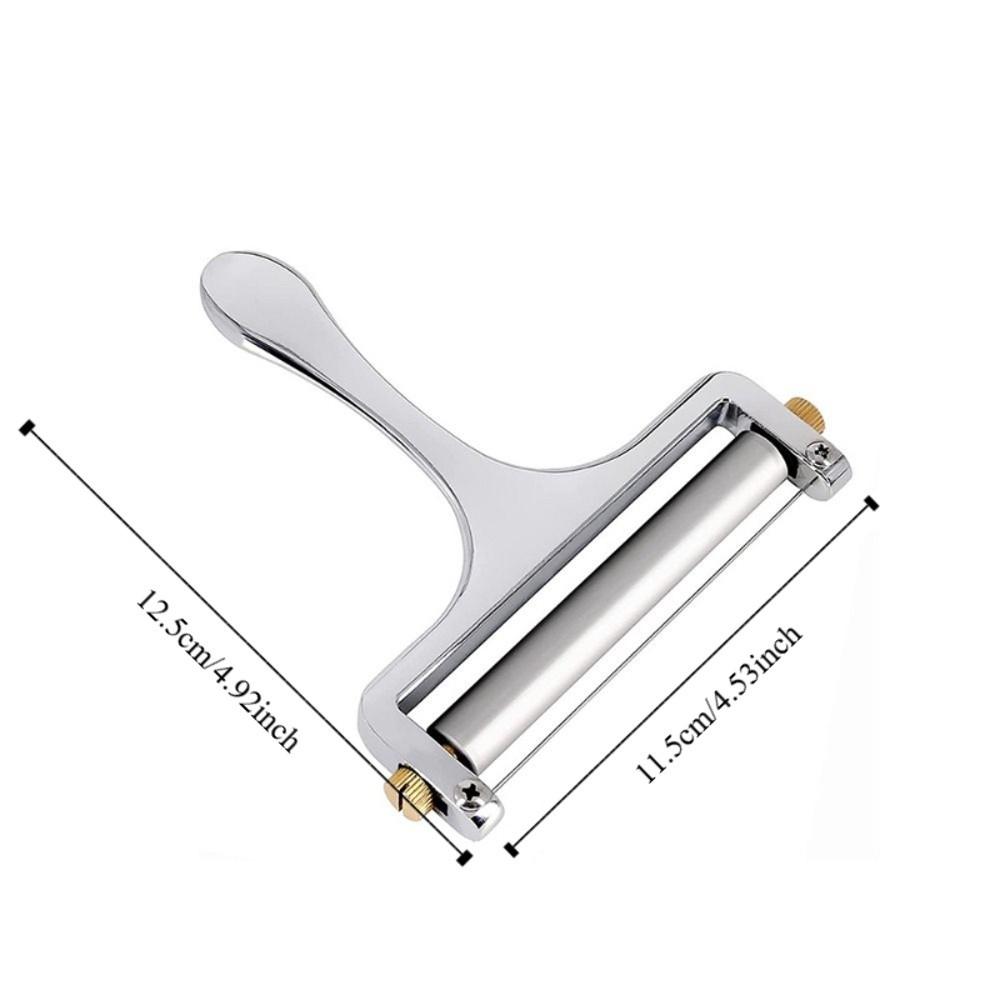 with Replacement Wire Cheese Slicer Adjustable Thickness Cheese Block Grater Cheese Cutter Cheddar