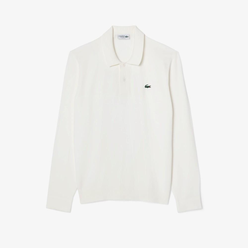 [Lacoste] Men's Basic Golf Long Sleeve Polo Sweater AH4812-55N70V