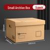 small 34x24x30cm (5-pack) 3-layer thickened