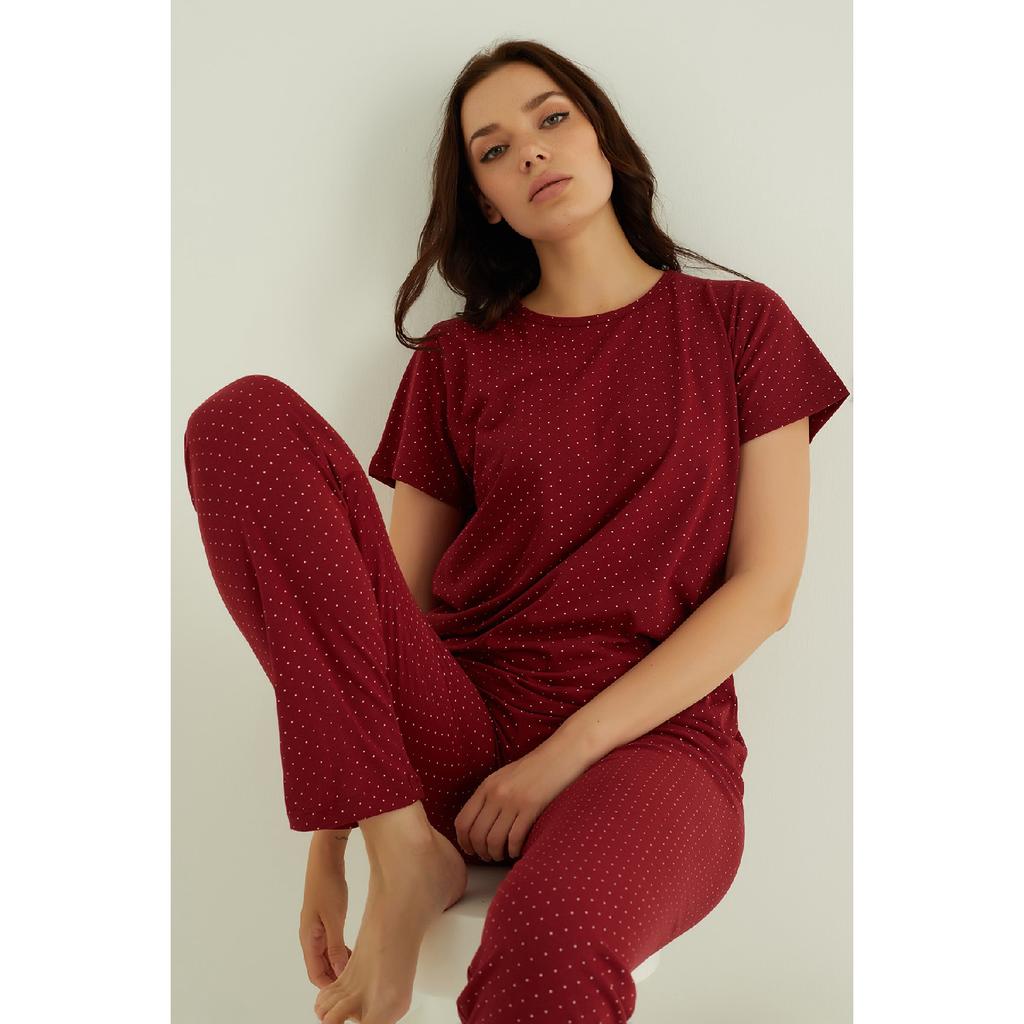 Хлопковый пижамный комплект