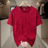 5XL-11XL Большие размеры Топы Летние мужские футболки Винтажная одежда Модная футболка с коротким рукавом