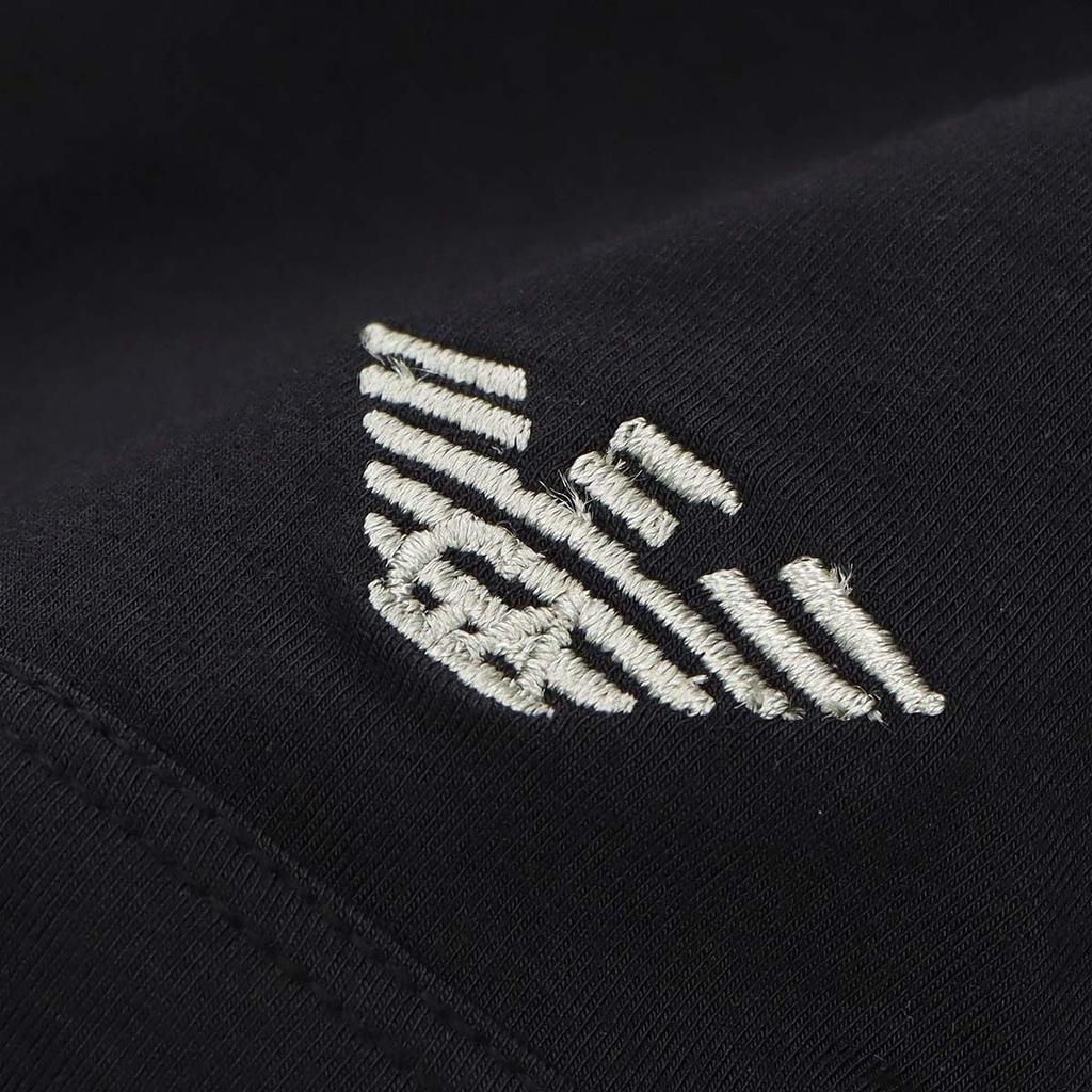 Emporio Armani SOFT MODAL Men's Boxer Briefs with Front Closure, Size M (EU Size 68), Navy (Product Code: 54045119)