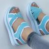 Fashion 2024 Summer New Fashion Comfortable Women's Low Heel Casual Wedge Sandals