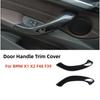 2 шт. Глянцевый черный Внутренняя ручка двери Тяговая панель Отделка для BMW X1 X2 F48 F49 F39