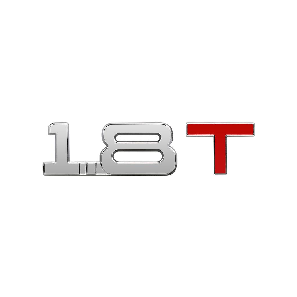 Новейшая автомобильная 3D металлическая наклейка с логотипом 1.3T 1.4T 1.5T 1.6T 1.8T 2.0T 2.2T 2.4T 2.5T 2.8T 3.0T Высококлассная универсальная наклейка для стайлинга автомобилей