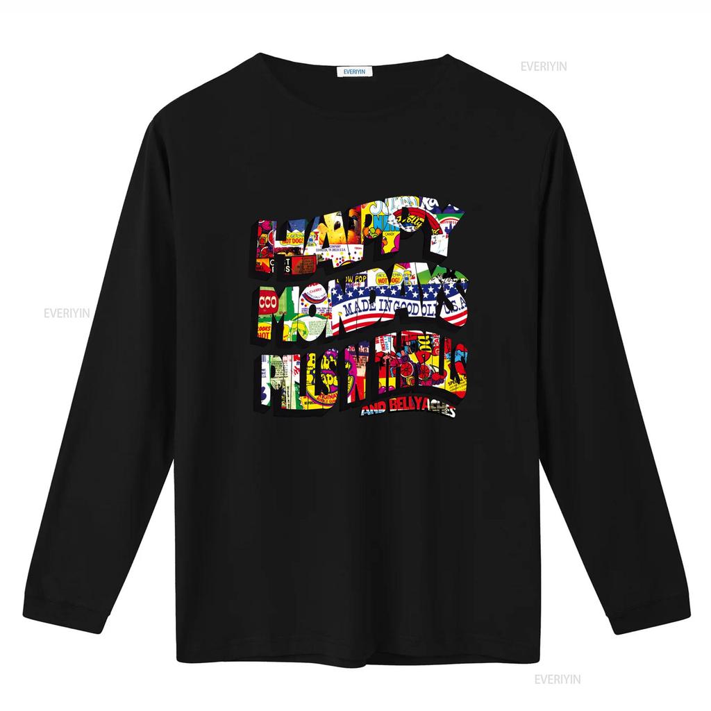 Happy Mondays PILLS N THRILLS Bellyaches Kinky Afro Loose Fit Step On Print T Shirt for USA Market vintage Washed