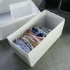 Foldable Closet Organizer Fabric Art Box Storage Cabinets Fashion Closet Organizer Boxes  Clothes