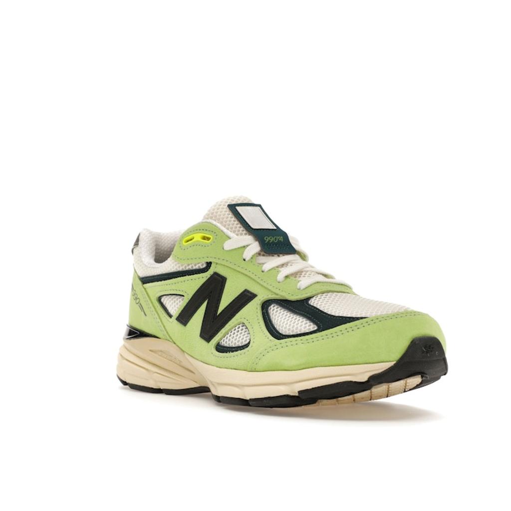New Balance Teddy Santis X 990v4 Made In USA Hi-Lite Men Sneakers Green Deep-Ocean U990NB4