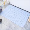 Anti-Slip Bathroom Shower Mat with Suction Cups & Massage Foot Design for Home & Hotel Use