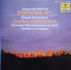 CD BRAHMS, SCHUMANN, KARAJAN; BPO - Symphony 1 / Overture  4311612 Deutsche Grammo Germany Classical Used
