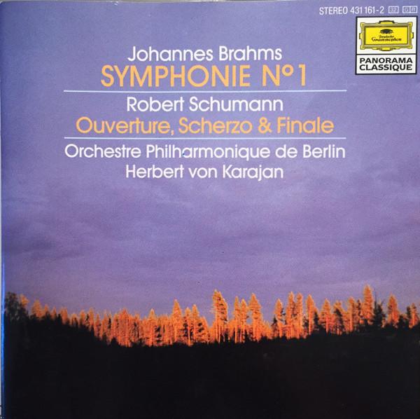 CD БРАМС, ШУМАН, КАРАЯН; BPO - Симфония 1 / Увертюра 4311612 Deutsche Grammo Германия Классика Б/У