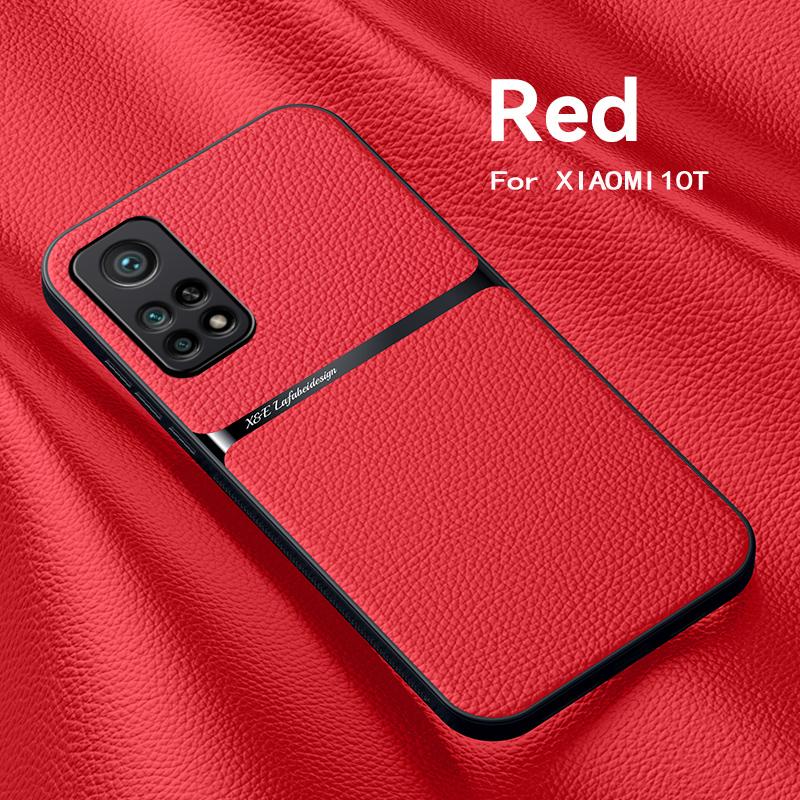 Чехол для Xiaomi Mi 10T Pro, роскошный кожаный магнитный автомобильный чехол-держатель для телефона Xiomi Mi10T 10 T T10 10Tpro, противоударная задняя крышка