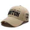 Northwood Хип-хоп BOSTON Бейсбольные кепки с буквами Мужчины Женщины Snapback Шляпы Хлопковая кепка для гольфа Папа Шляпа Кепка дальнобойщика