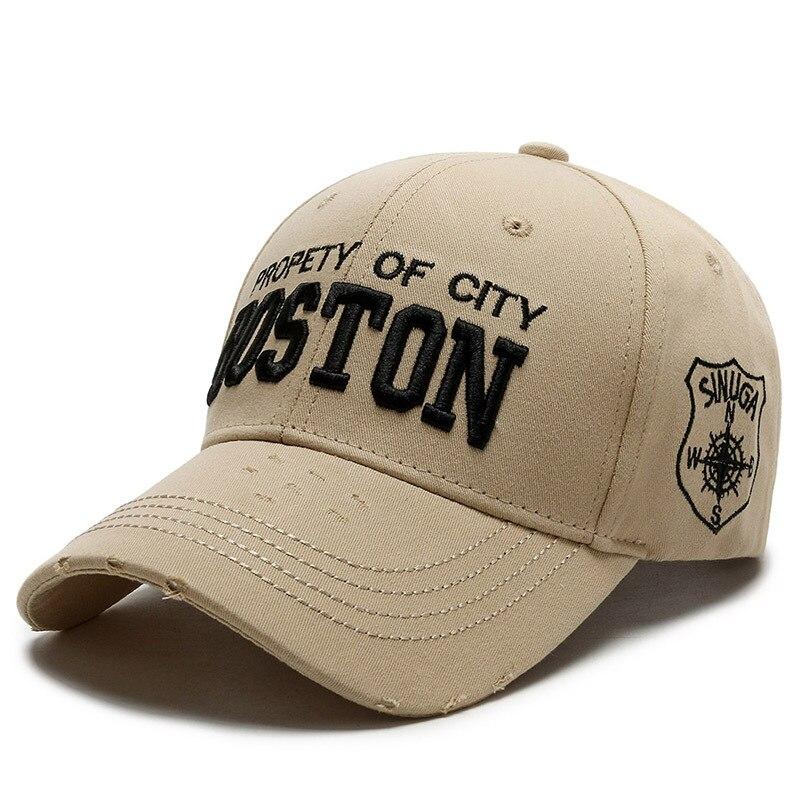 Northwood Хип-хоп BOSTON Бейсбольные кепки с буквами Мужчины Женщины Snapback Шляпы Хлопковая кепка для гольфа Папа Шляпа Кепка дальнобойщика