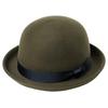 Nakota RUBEN Складной фетровый котелок для мужчин и шляпа размера хаки, карманный, шерстяной, для женщин, осень/зима, L,