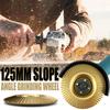 125mm Diameter Angle Grinding Wheel Bevel Angle Abrasive Disc Tools  Woods Processing
