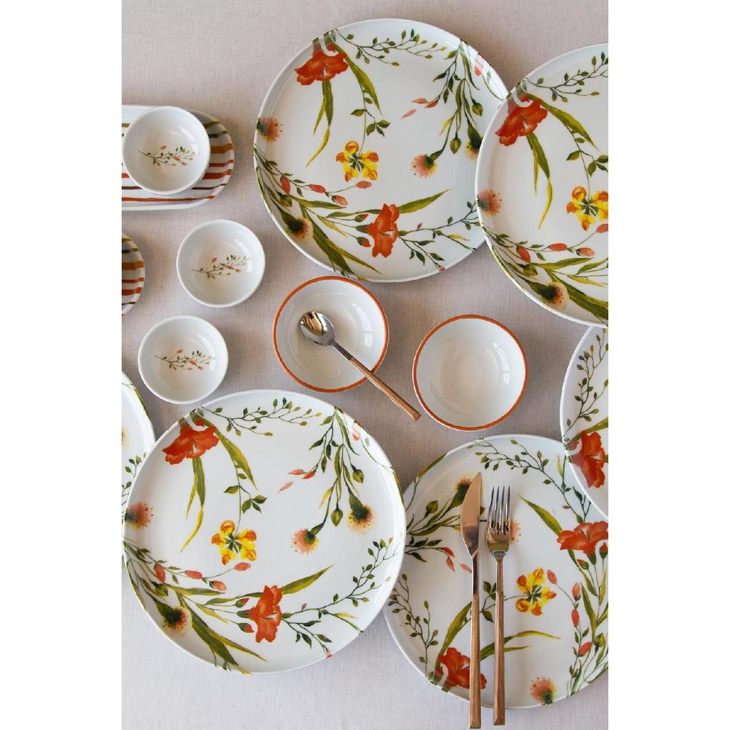 Moderna 14 Piece Breakfast Set For 6 People Fiore