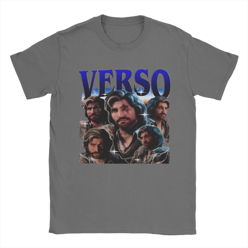 Unisexs Womens Verso Expedition 33 Vintage T Shirt 100 Cotton Graphic Printed TShirt Top Clothing