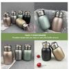 Leakproof Portable Modern Thermal Drinking Bottle MIni Lightweight Stainless Steel Water Bottle for Kids Men Women Home Office School 300ml/10oz