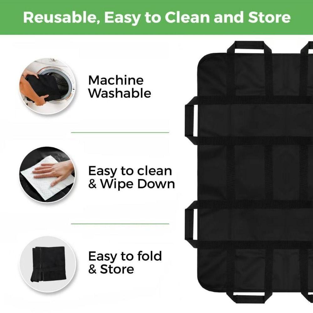 Reinforced Handles Elderly Turning Care Pad Patient Transfer Sheet for Disabled People