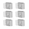 50 Pcs Solar Panel Cable Clip Barb Design Smoothly Edge 304 Stainless Steel Trailer Frame Wire