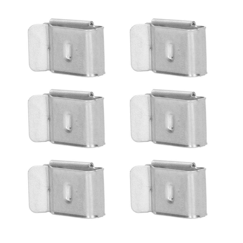 50 Pcs Solar Panel Cable Clip Barb Design Smoothly Edge 304 Stainless Steel Trailer Frame Wire