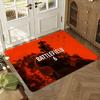 Battlefield Floor Mat Soft Thickened Absorbent Non-Slip Bedroom Living Room Door Mat Home Decor Flannel Rugs