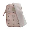 [Pre-Owned] Visetos Mini Pink Coated Canvas Printed Shoulder Bag - Very Good #1RZEGXY