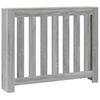 Radiator Cover Grey Sonoma 104 x 20 x 82 cm Particleboard
