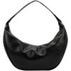 New Synthetic Material Shoulder Bag Large Women's Space Black 4F3009G-UB1