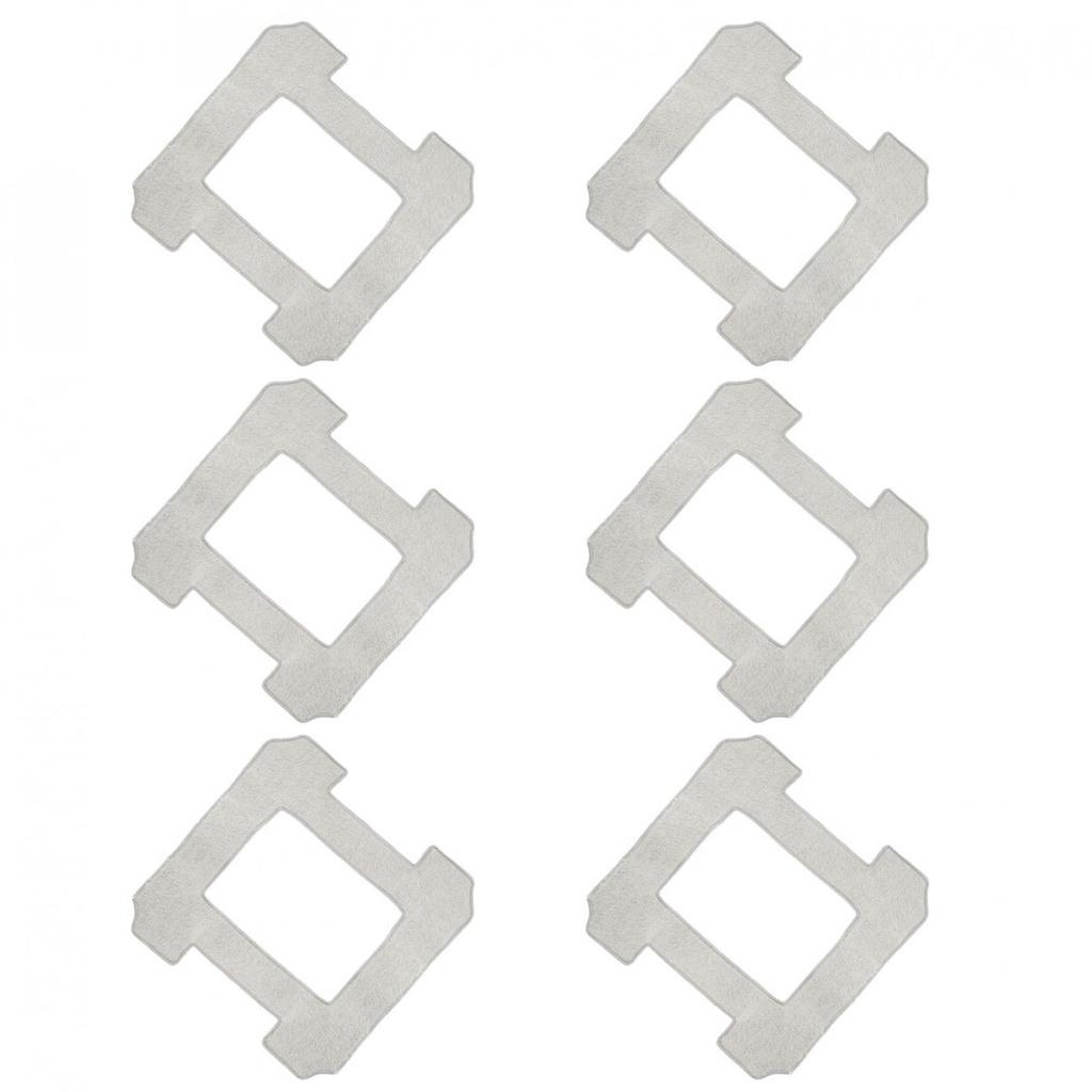 Улучшенная эффективность очистки с помощью швабры из микрофибры для Ecovacs WINBOT W1 PRO