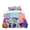 Three Piece Duvet Cover With Digital Printing Kit, Brushed Pillowcase, Duvet Cover