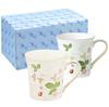Brand Gift Regular Import Wedgwood Wild Strawberry Pastel Mug 300ml Pair Set Christmas Present Wedding Favor Gift Housewarming Gift aW1053405