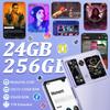 Смартфон CUBOT P90 Android 15, 24 ГБ ОЗУ + 256 ГБ ПЗУ, 6,88-дюймовый HD+ дисплей 120 Гц, 1,72-дюймовый задний сенсорный экран, 64 Мп + 16 Мп, 5100 мАч, NFC/Распознавание лица/Отпечаток пальца