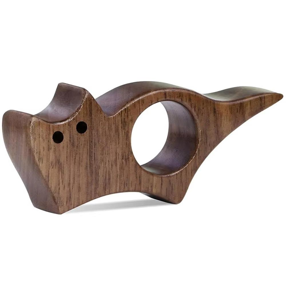 Wooden Thumb Wood Book Holder Cat Dog Shape Reading Bookmark New Book Page Holder