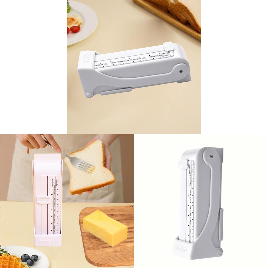 Modern Butter Slicer With Adjustable Blade For Toast And Cheese Preparation