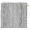 Wall Mounted Cabinet Grey Sonoma 60 x 36.5 x 35 cm Particleboard
